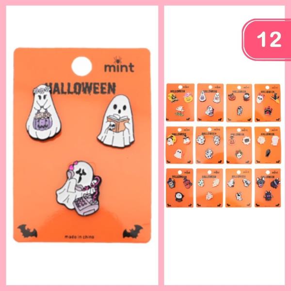 CUTE HALLOWEEN GHOST BROOCH (12 UNITS)