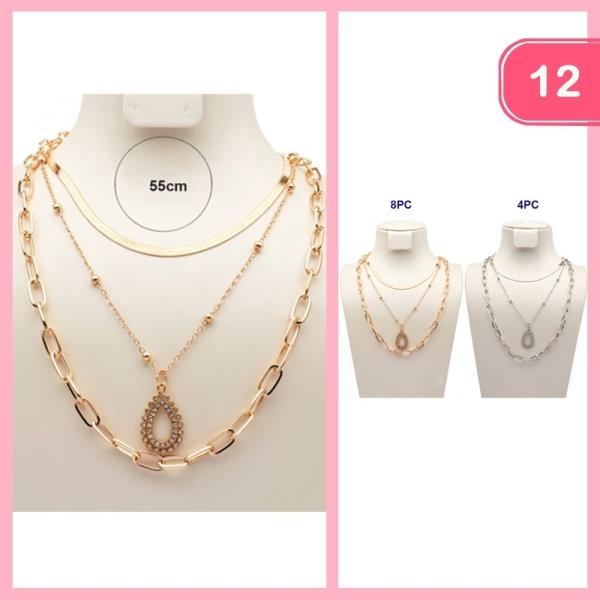 LAYERED NECKLACE (12 UNITS)