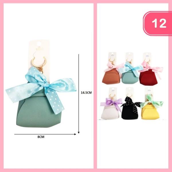 MINI PURSE KEYCHAIN (12 UNITS)
