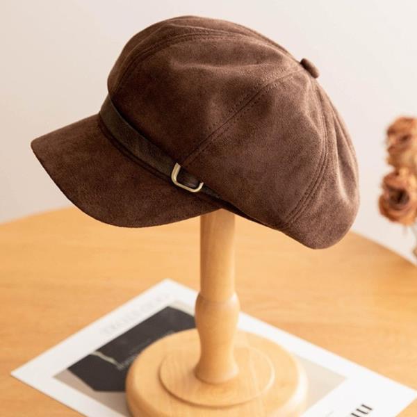 SOLID NEWSBOY CAP