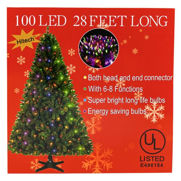 100 LED MULTICOLOR CHRISTMAS LIGHTS