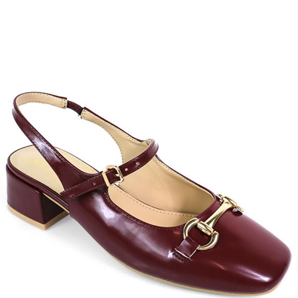 HORSEBIT SLING BACK LOW HEEL