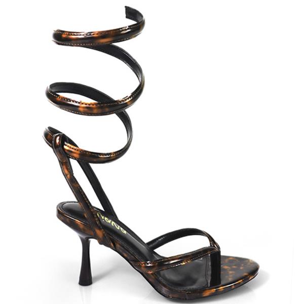 THONG SPIRAL SANDAL HEEL
