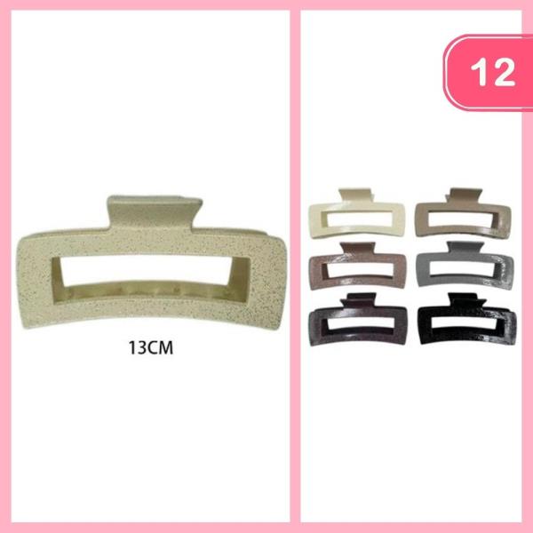 HAIR CLAW CLIP (12 UNITS)