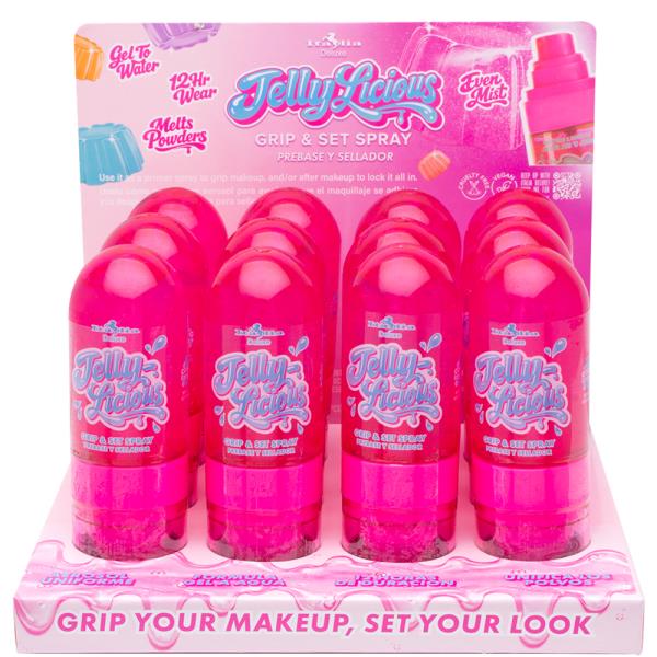 ITALIA DELUXE JELLYLICIOUS GRIP AND SET SPRAY (12 UNITS)