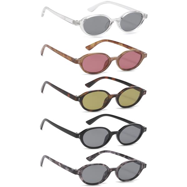 OVAL ROUND SUNGLASSES 1DZ