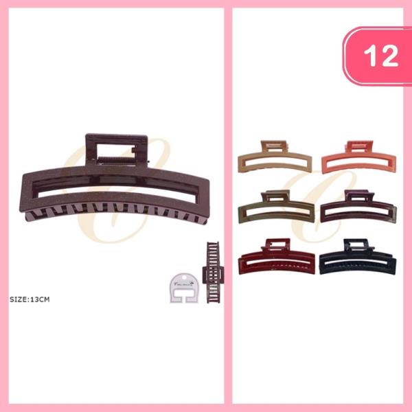HAIR CLAW CLIP (12 UNITS)