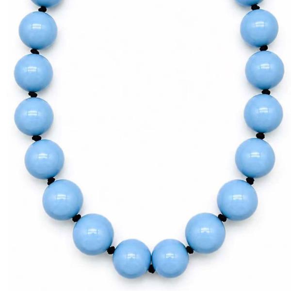 COLORED BALL NECKLACE