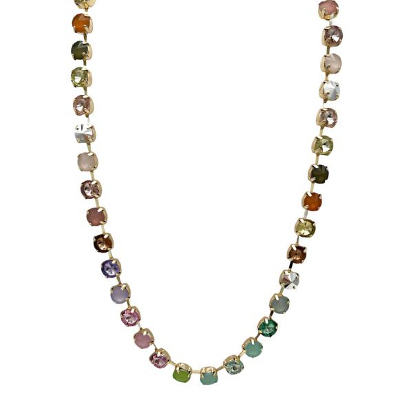 MULTI GLASS NECKLACE