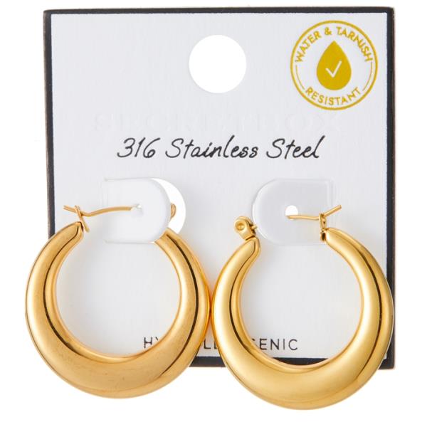 STAINLESS STEEL ROUND PINCH HOOP