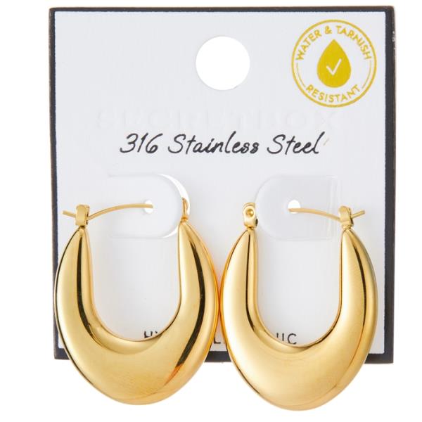STAINLESS STEEL  U PINCH HOOP