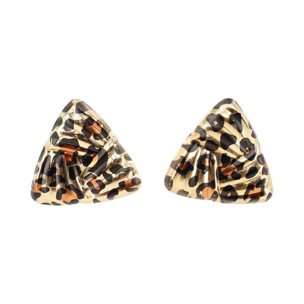 ANIMAL PRINT EARRING