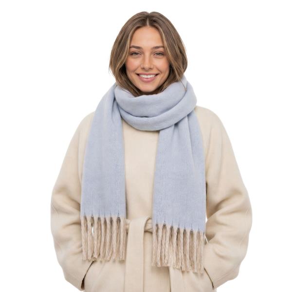 CC SOLID BRUSHED SCARF