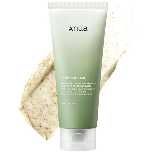 ANUA HEARTLEAF QUERCETINOL PORE DEEP CLEANSING FOAM