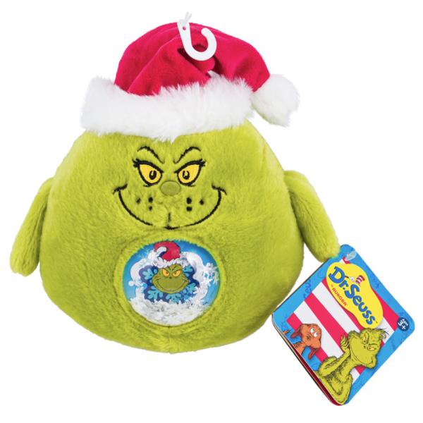 DR SEUSS SHAKER GRINCH STUFFED PLUSH TOY