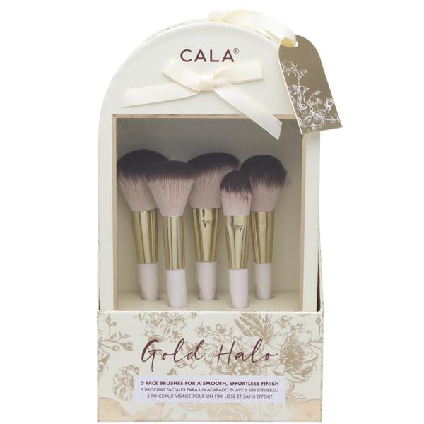 CALA GOLD HALO 5PC BRUSH SET