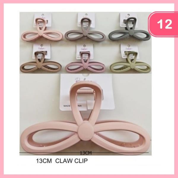 BOW HAIR TIE (12 UNITS)