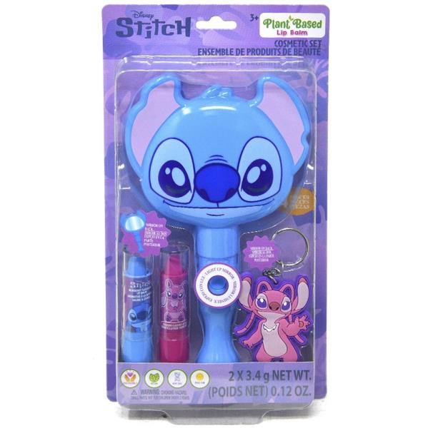 STITCH LIGHT UP MIRROR W 2PC LIP BALM