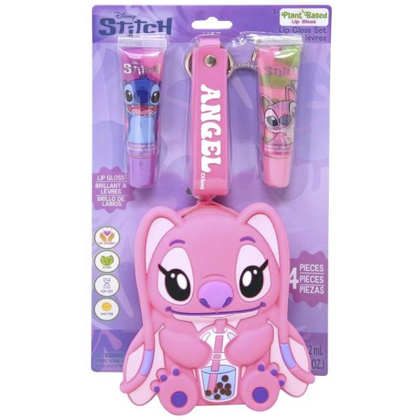 STITCH ANGEL LIP GLOSS W SHAPED POUCH