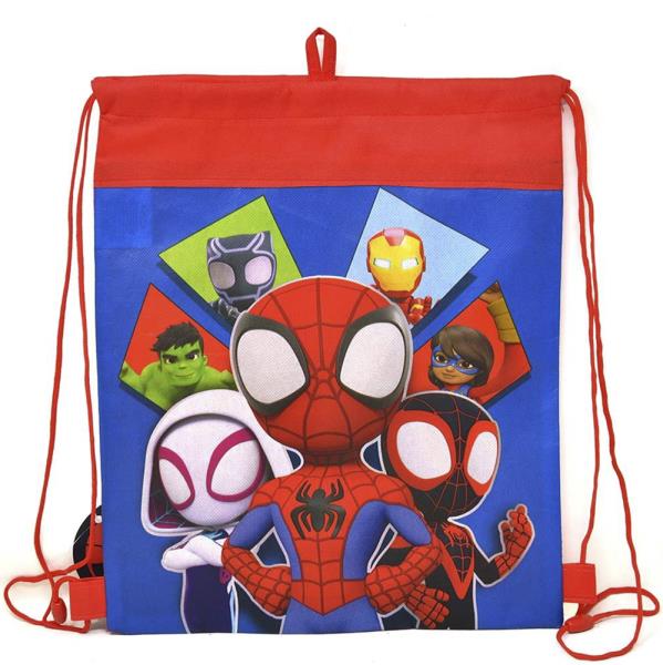SPIDEY AND FRIENDS NON WOVEN SLING BAG