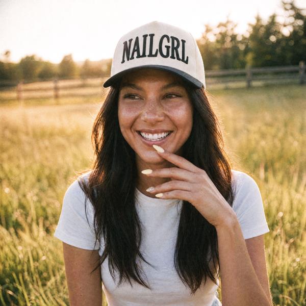 CC NAILGRL TRUCKER HAT