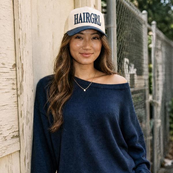 CC HAIRGRL TRUCKER HAT