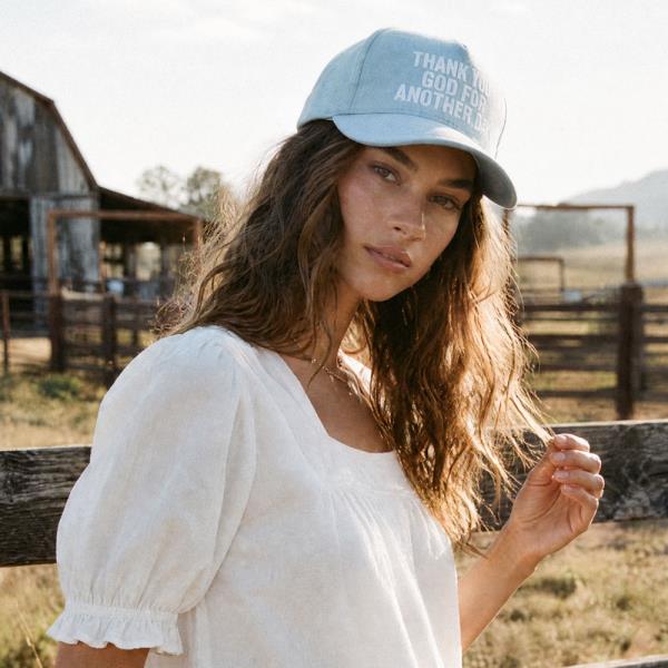 THANK YOU GOD FOR ANOTHER DAY TRUCKER HAT