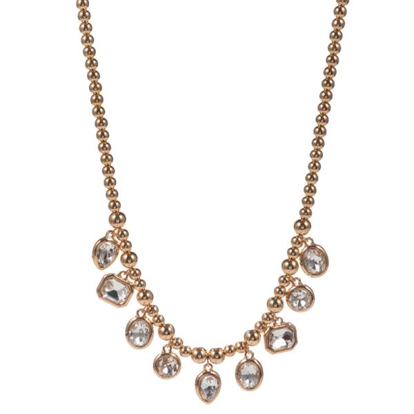 BEADED STATEMENT NECKLACE