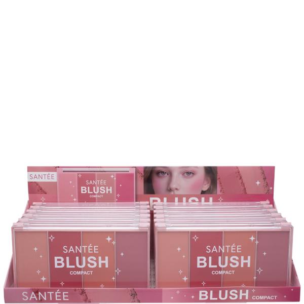 SANTEE BLUSH COMPACT PALETTE (12 UNITS)