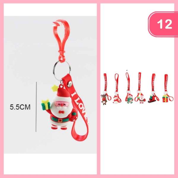 CHRISTMAS KEYCHAIN (12 UNITS)