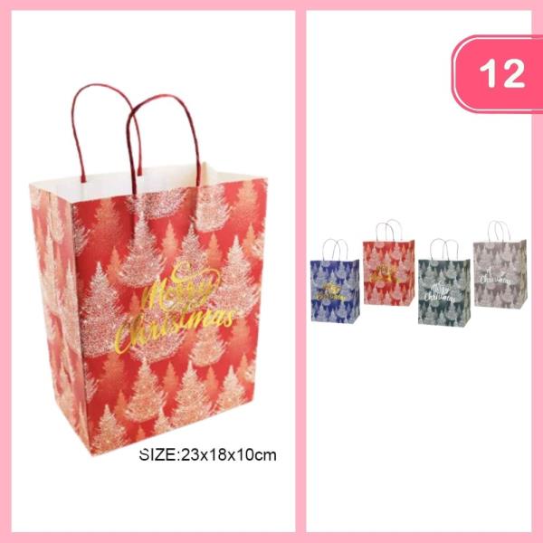 CHRISTMAS GIFT BAG (12 UNITS)