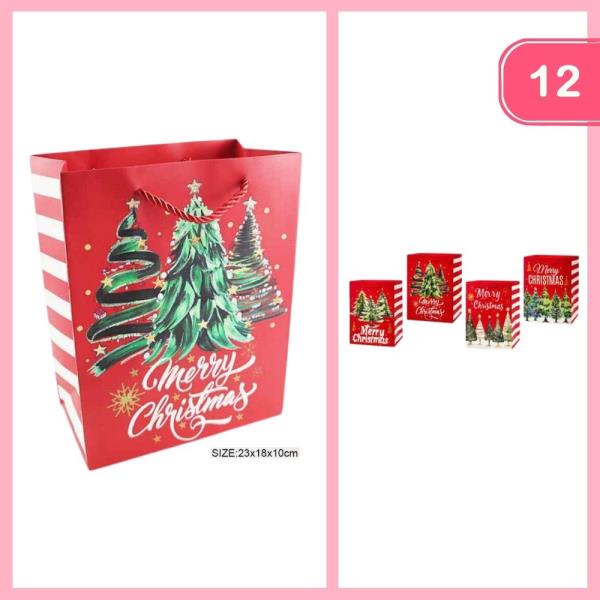 CHRISTMAS GIFT BAG (12 UNITS)