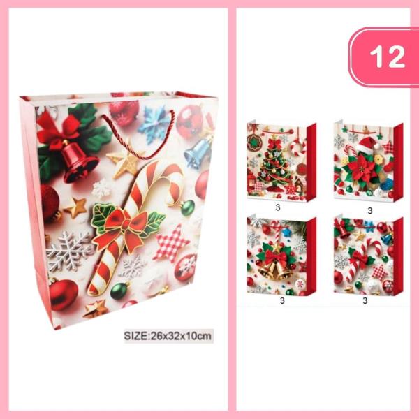 CHRISTMAS GIFDT BAG (12 UNITS)