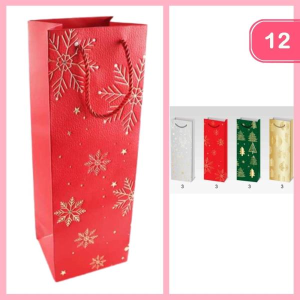 CHRISTMAS GIFT BAG (12 UNITS)