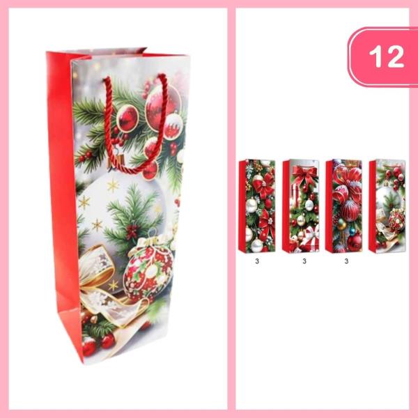 CHRISTMAS GIFT BAG (12 UNITS)