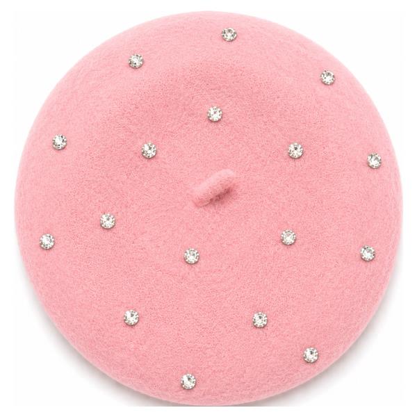 RHINESTONE BLEND BERET