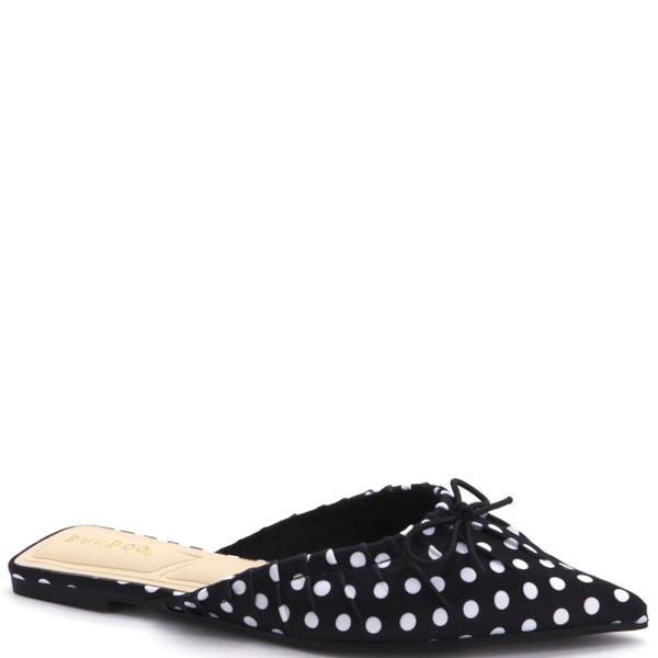 PLEATED MULE