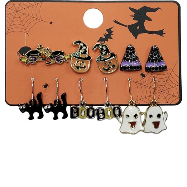 HALLOWEEN  MIXED EARRING SET