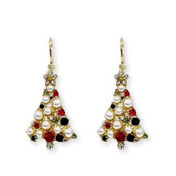 CHRISTMAS TREE HOOK EARRING