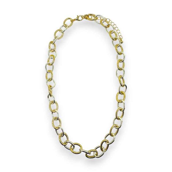 ALLOY CHAIN LINK NECKLACE