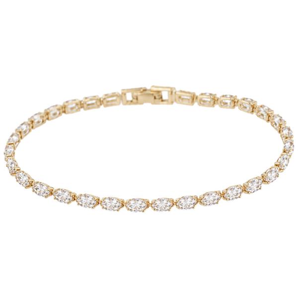 CZ MARQUISE TENNIS BRACELET