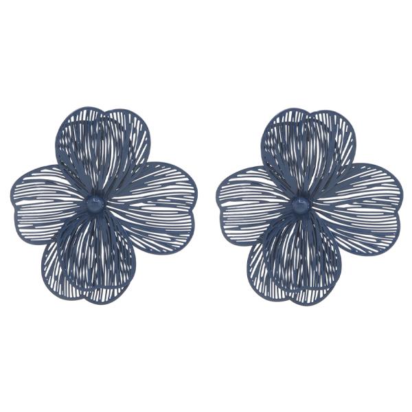 SDJ FLOWER DESIGN EARRING