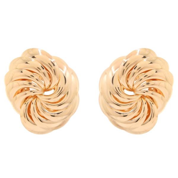 SDJ SWIRL KNOT POST EARRING
