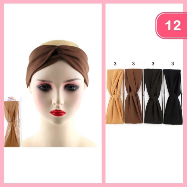 KNOTTED HEADBAND (12 UNITS)