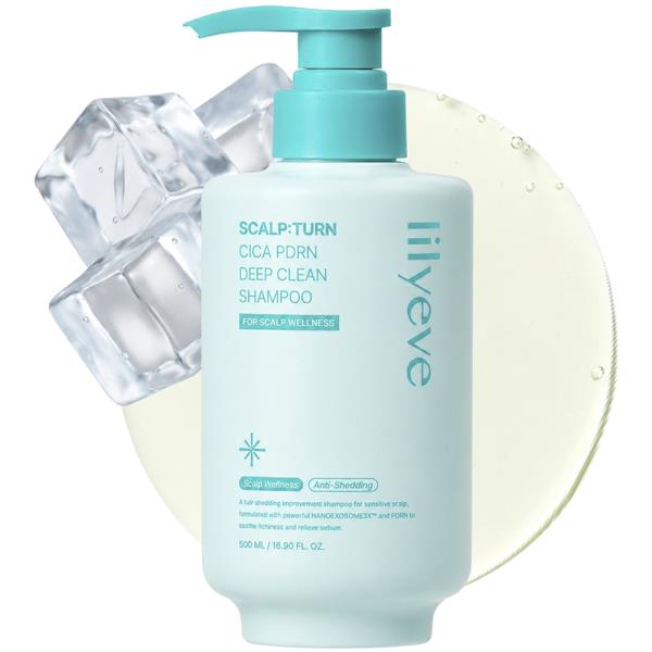 LILYEVE SCALP TURN CICA PDRN DEEP CLEAN SHAMPOO