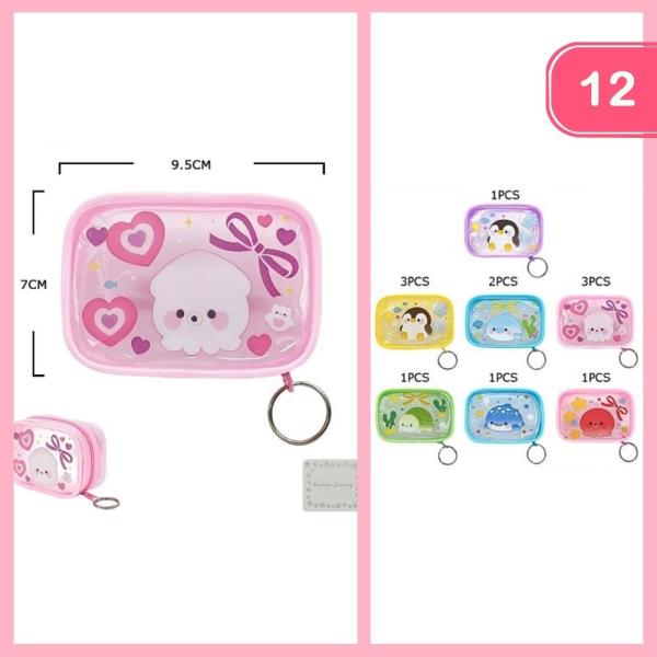 CUTE ANIMAL POUCHE (12 UNITS)