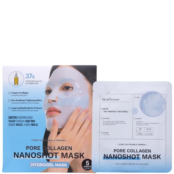 MEDIANSWER PORE COLLAGEN NANOSHOT MASK (5 UNITS)