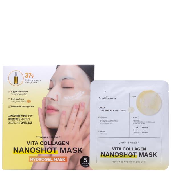 MEDIANSWER VITA COLLAGEN NANOSHOT MASK (5 UNITS)