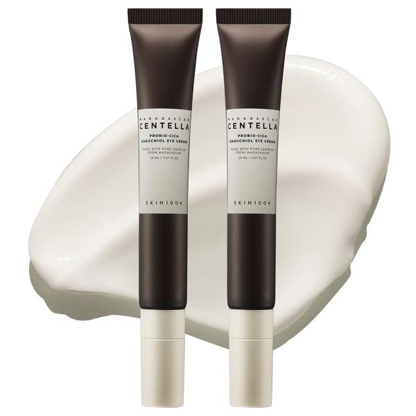 SKIN1004 MADAGASCAR CENTELLA PROBIO CICA BAKUCHIOL EYE CREAM TWIN PACK