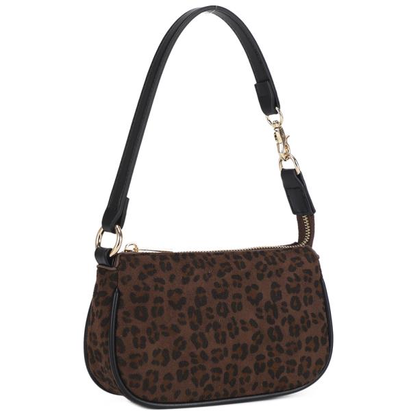 LEOPARD PRINT SHOULDER BAG